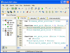 Скриншот 2 из 2 программы DzSoft PHP Editor