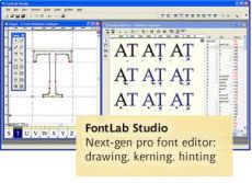 Скриншот 1 из 1 программы Fontlab Studio