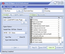 Скриншот 1 из 1 программы Easy CD Ripper