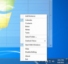 Скриншот 3 из 3 программы Outlook on the Desktop