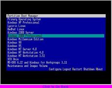 Скриншот 1 из 1 программы Partition Boot Manager