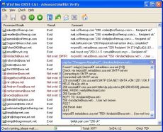 Скриншот 1 из 1 программы Advanced Maillist Verify