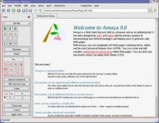 Скриншот 2 из 2 программы Amaya