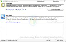 Скриншот 1 из 4 программы Toolwiz Time Freeze