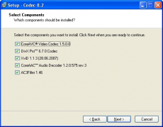 Скриншот 1 из 1 программы Codec