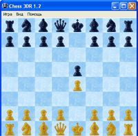 Скриншот 1 из 1 программы Шахматы 3DR
