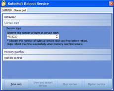 Скриншот 4 из 7 программы Reboot Service