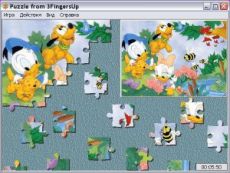 Скриншот 1 из 1 программы Puzzle from 3FingersUp