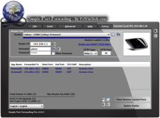 Скриншот 1 из 1 программы Simple Port Forwarding