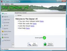 Скриншот 1 из 5 программы The Cleaner