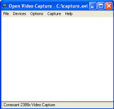 Скриншот 1 из 1 программы Open Video Capture