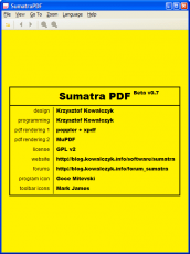 Скриншот 3 из 3 программы Sumatra PDF
