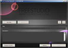 Скриншот 1 из 1 программы Free Uploader for Facebook