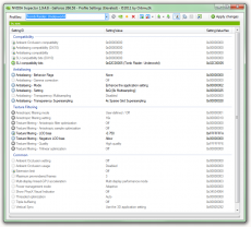 Скриншот 3 из 5 программы NVIDIA Inspector
