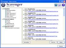 Скриншот 2 из 2 программы Scavenger