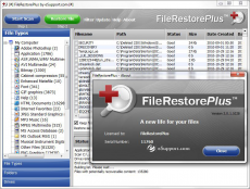Скриншот 3 из 5 программы FileRestorePlus