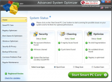 Скриншот 9 из 9 программы Advanced System Optimizer