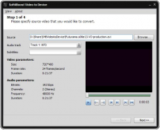 Скриншот 1 из 2 программы Soft4Boost Video to Device