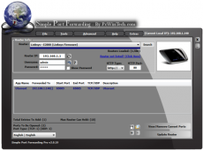Скриншот 1 из 1 программы Simple Port Forwarding