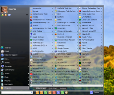 Скриншот 1 из 1 программы Vista Start Menu