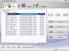 Скриншот 1 из 1 программы Apollo Audio DVD Creator