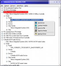 Скриншот 1 из 1 программы Unknown Device Identifier