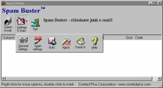 Скриншот 1 из 1 программы Spam Buster