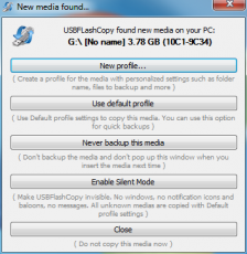 Скриншот 2 из 5 программы USBFlashCopy