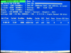 Скриншот 2 из 2 программы Memtest86+
