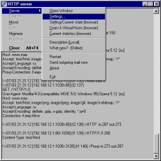 Скриншот 1 из 1 программы Small HTTP сервер