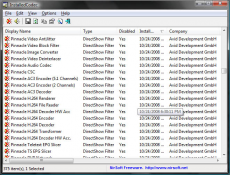 Скриншот 1 из 1 программы InstalledCodec