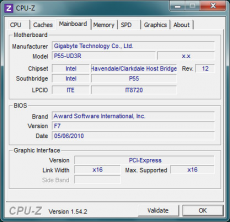 Скриншот 3 из 7 программы CPU-Z