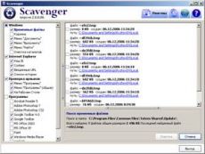Скриншот 1 из 1 программы Scavenger