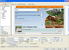 Скриншот 1 из 6 программы A4DeskPro Flash Website Builder