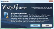 Скриншот 1 из 1 программы VistaGlazz