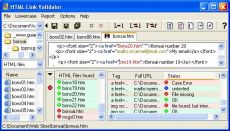 Скриншот 1 из 1 программы HTML Link Validator