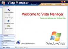 Скриншот 2 из 2 программы Vista Manager