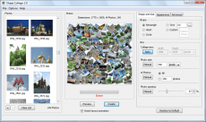 Скриншот 4 из 5 программы Shape Collage
