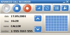 Скриншот 1 из 1 программы Advanced Call Recorder