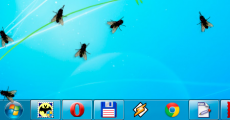 Скриншот 1 из 1 программы Fly on Desktop