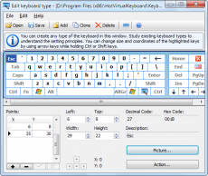 Скриншот 6 из 8 программы Hot Virtual Keyboard