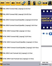 Скриншот 1 из 1 программы Quick Media Converter HD