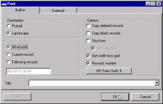 Скриншот 3 из 4 программы CDBF - DBF Viewer and Editor