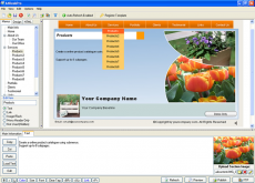 Скриншот 2 из 6 программы A4DeskPro Flash Website Builder