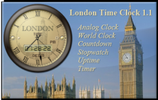 Скриншот 1 из 1 программы London Time Clock