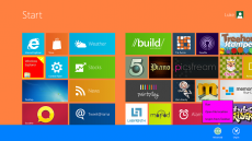 Скриншот 1 из 2 программы Windows 8 Start Screen Editor