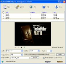 Скриншот 1 из 1 программы Boilsoft DVD Ripper