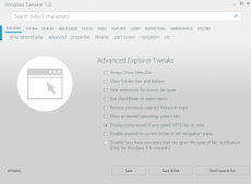 Скриншот 2 из 7 программы Windows Tweaker