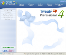 Скриншот 1 из 5 программы TweakXP