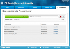 Скриншот 1 из 3 программы PC Tools Internet Security 2012